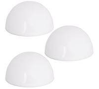 Deuba® Set de 3 lampes LED solaire extérieur Jardin étanche sans fil avec capteur IP44 boule Jardin décoration lumineuse