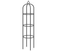Deuba Tuteur de Jardin 200 cm Colonne rosiers Support pour Plantes grimpantes Ø 40 cm Obélisque de Jardin