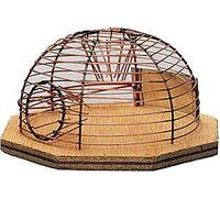 DEUFA Nobby Piège à Souris avec 2 Entrées Luna Brun/Bronze 15 x 15 x 7 cm 87106