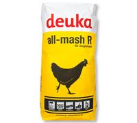 Deuka all-mash R Mehl farine, aliment pour l’élevage avec Cocc. aliment pour l’élevage avec anticoccidien 25 kg aliment pour poussins, aliment pour volailles