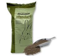 Deukanin nourriture standard pour lapin 25 kg luzerne en granulés nourriture pour lapin avec races moyennes-grosses