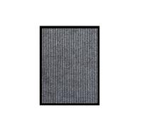 vidaXL Deurmat 60x80 cm gestreept grijs331605 Gris G
