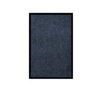 Vidaxl Paillasson Rayé Bleu 80x120 Cm