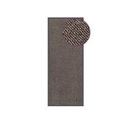 vidaXL Paillasson touffeté antidérapant Tapis d'entrée 60x150 cm Marron foncé