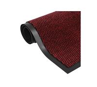 vidaXL Tapis de porte touffeté antidérapant 60×180 cm Rouge