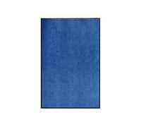 Paillasson Lavable Bleu 60x180 cm Tapis Couloir Entrée Porte Intérieur vidaXL