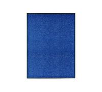 vidaXL Paillasson lavable Bleu 90 x 120 cm