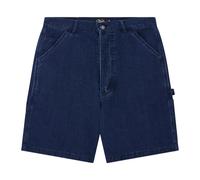 Deus Ex Machina - Big Fella Chambray Short - Homme - Shorts - Bleu - Taille: W33
