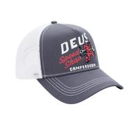Deus Ex Machina - Casquette Trucker Dogleg - Homme - Accessoires - Gris - Taille: ONE Size