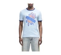 Deus Ex Machina - Flat Out Tee - Homme - Tops - Bleu - Taille: XL