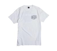 Deus Ex Machina, Homme, Tops, Blanc, Taille: L T-shirt en Coton Biologique à Imprimé Graphique