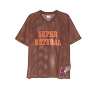 Deus Ex Machina, Homme, Tops, Brun, Taille: S V-neck Graphic T-Shirt
