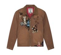 Deus Ex Machina, Homme, Vestes, Brun, Taille: L Collective Improv Jacket