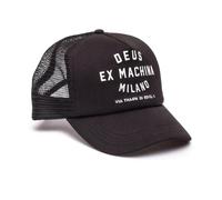Deus Ex Machina - Milano Address Trucker - Homme - Accessoires - Noir - Taille: ONE Size