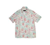 Deus Ex Machina - Short Sleeve Chemises - Homme - Chemises - Vert - Taille: L