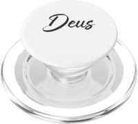 Deus Latin - Mot latin minimaliste pour l'histoire PopSockets PopGrip pour MagSafe