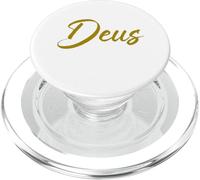 Deus Latin - Mot latin minimaliste pour l'histoire PopSockets PopGrip pour MagSafe