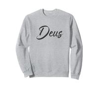 Deus Latin - Mot latin minimaliste pour l'histoire Sweatshirt