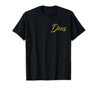 Deus Latin - Mot latin minimaliste pour l'histoire T-Shirt
