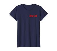 Deus Vault God Will It Templier de Chevaliers en Latin T-Shirt, Femme, Bleu Marine, L