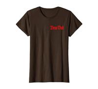 Deus Vault God Will It Templier de Chevaliers en Latin T-Shirt, Femme, Marron, L