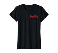 Deus Vault God Will It Templier de Chevaliers en Latin T-Shirt, Femme, Noir, L