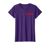 Deus Vault God Will It Templier de Chevaliers en Latin T-Shirt, Femme, Violet, L