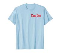 Deus Vault God Will It Templier de Chevaliers en Latin T-Shirt, Homme, Bleu Céleste, L