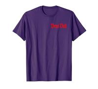 Deus Vault God Will It Templier de Chevaliers en Latin T-Shirt, Homme, Violet, L