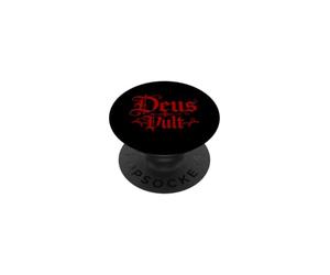 Deus Vult - Catholique - Dieu Le Veut PopSockets PopGrip Adhésif