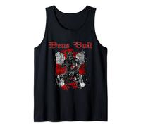Deus Vult - Chevalier Templier - Croisé Vintage Débardeur