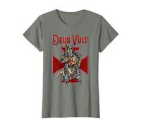 Deus Vult Chevaliers du Temple médiéval / Vintage des Croisé T-Shirt