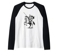 Deus Vult, croisé médiéval à Cheval, légende catholique Manche Raglan