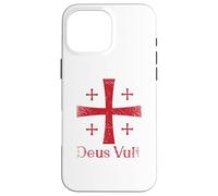 Deus Vult Dieu Le Veut Templier Latin Coque pour iPhone 16 Pro Max