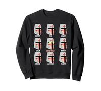Deus Vult Gott Will ES Casque de Croisade médiéval Sweatshirt