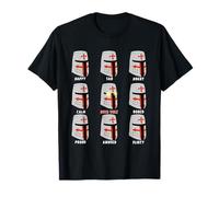 Deus Vult Gott Will ES Casque de Croisade médiéval T-Shirt