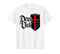 Deus Vult! - Guerrier chrétien catholique du Christ T-Shirt