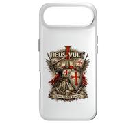 Deus Vult in Hoc Signo Vinces Chevalier Latin Médiéval Croisé Coque pour iPhone Air
