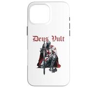 Deus Vult Knights Templar Crusades Coque pour iPhone 16 Pro Max