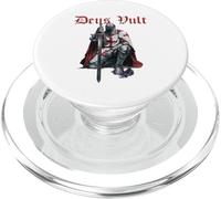 Deus Vult Knights Templar Crusades PopSockets PopGrip pour MagSafe