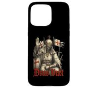 Deus Vult - Roi Baudouin IV de Jérusalem - Croisés Coque pour iPhone 15 Pro Max