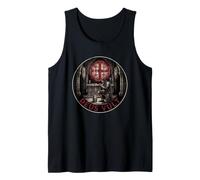 Deus Vult T-Shirt Chevaliers Templiers Croisés Croisade Débardeur