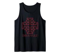 Deus Vult T-Shirt Chevaliers Templiers Croisés Croisade Débardeur