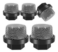Deuson 5 pcs de tuyau de tuyau d'écran de crépolet compatible avec 390 / ultra 395/495 en acier inoxydable Filtre d'aspiration en acier inoxyc