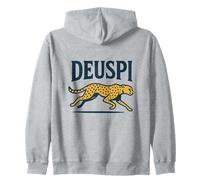 Deuspi comme Un Guépard - Streetwear Animal Vif et Rapide Sweat à Capuche