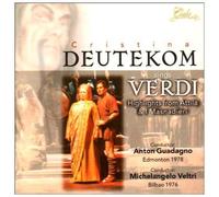 Deutekom, Cristina - Sings Verdi [Import]
