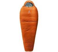 deuter Orbit-5° SL Sac de Couchage Zip Right, Chestnut-Sage, Slim Line