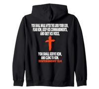 Deutéronome 13:4 Verses bibliques Écriture Sweat à Capuche