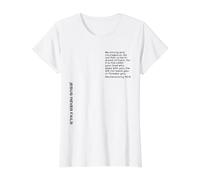 Deutéronome 31:6, JNF, Be Strong and Courageous, Christian T-Shirt Graphique avec Valeur