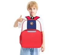 Deutet Lot de 10 sacs à dos pour enfants, légers, robustes, pour les voyages, les études, la vie quotidienne, confortable, pour les étudiants, les livres avec design pour enfants de 2 ans, rouge, B